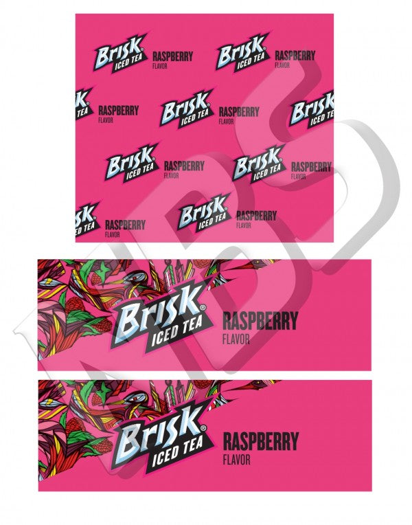 15/1 Lt. Brisk Lipton Raspberry Tea - Abe Wholesale