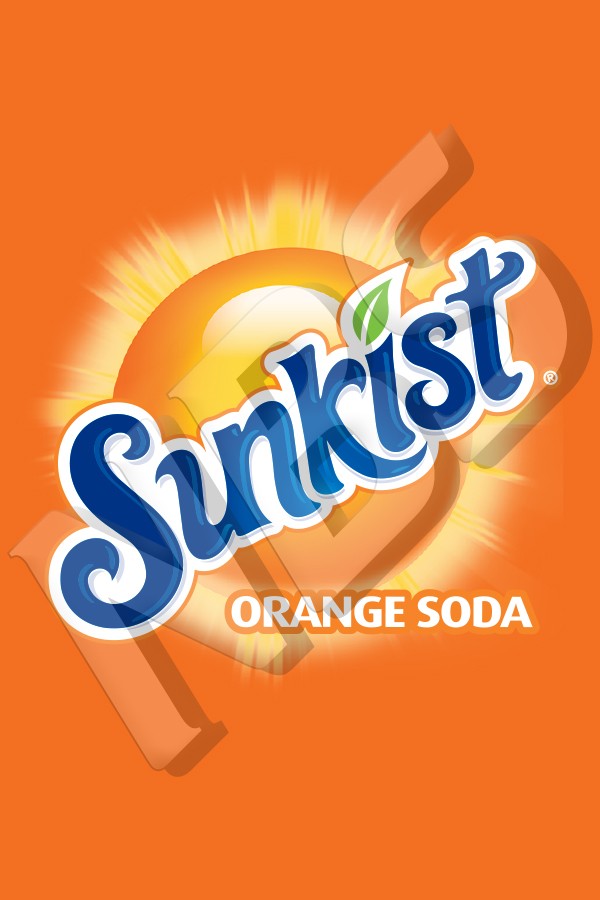 Sunkist Orange Soda UF1 Decal — Midwest Beverage